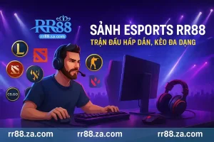 sảnh esports rr88 có gì